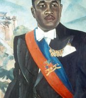Haitian President Paul E. Magloire